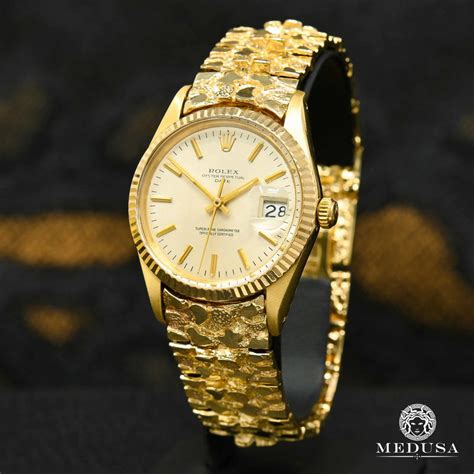 rolex fake gold nugget|gold rolex watch prices.